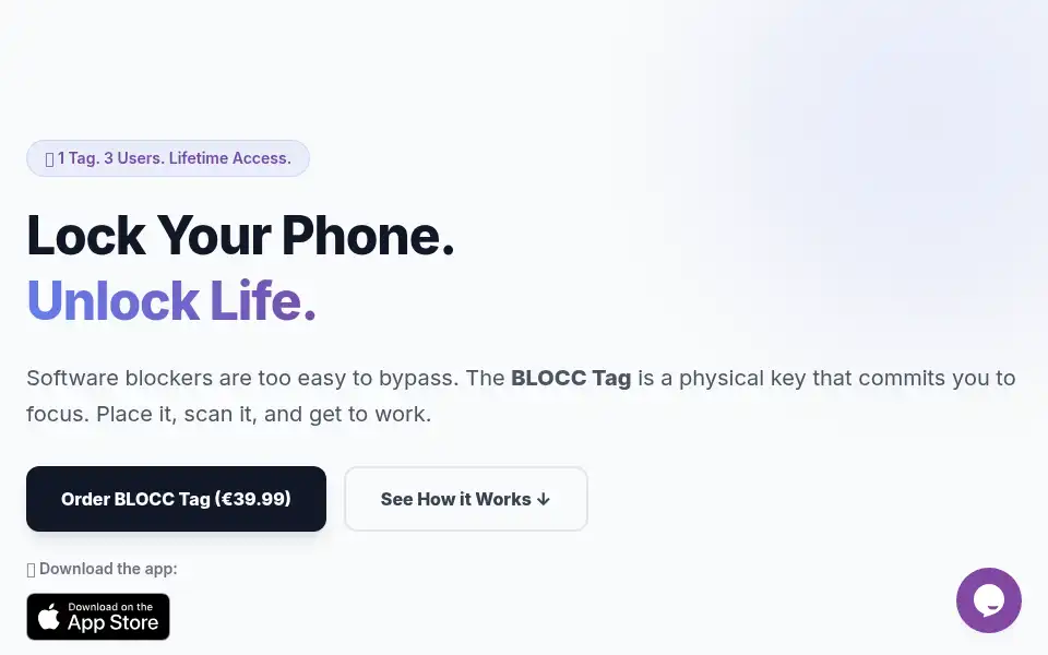 Screenshot of getblocc.com