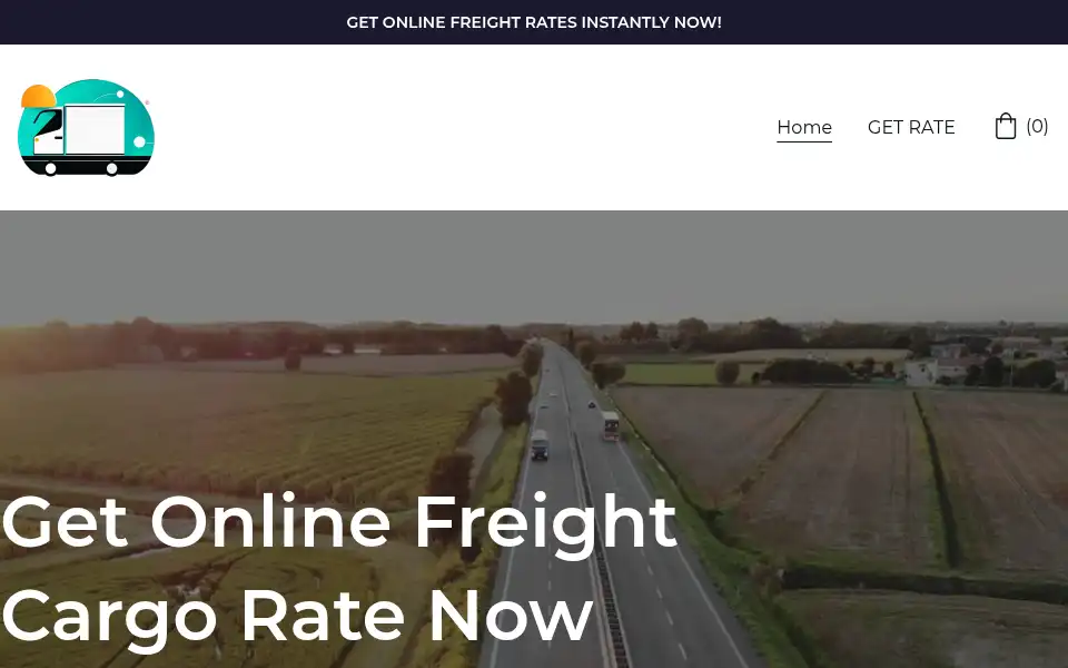 Screenshot of getcargorate.com