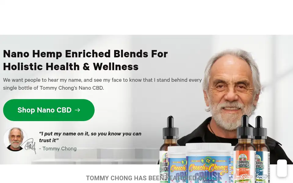 Screenshot of getchongcbd.com