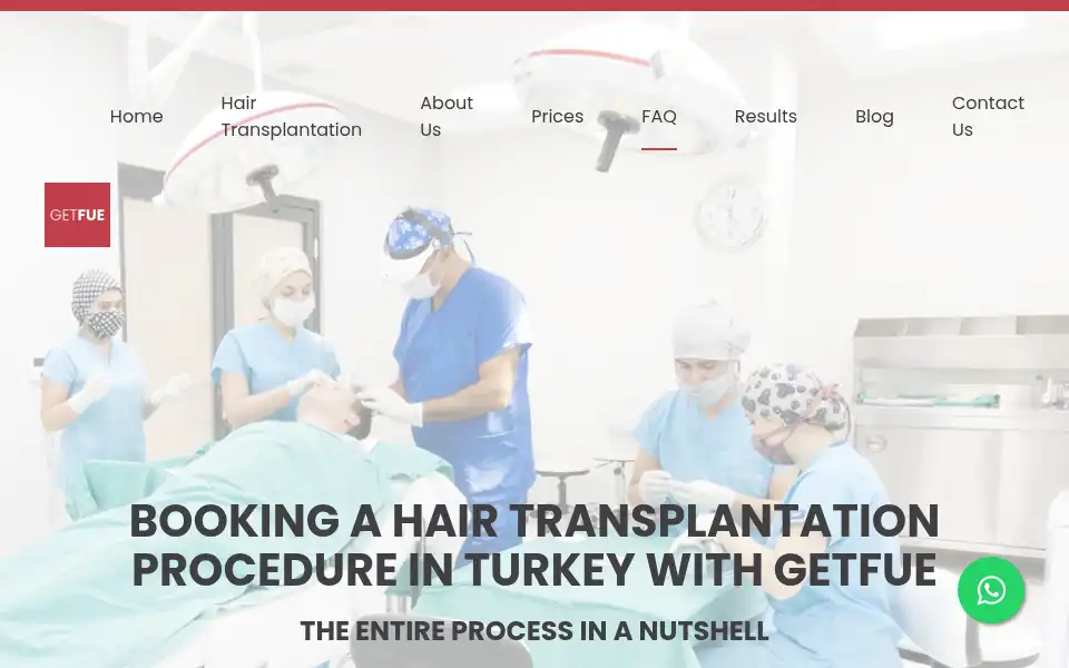 Screenshot of getfue.com