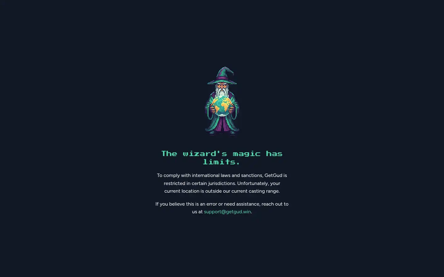Screenshot of getgud.win