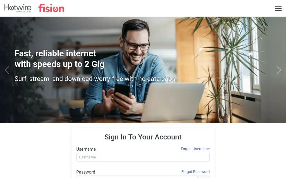 Screenshot of gethotwired.com