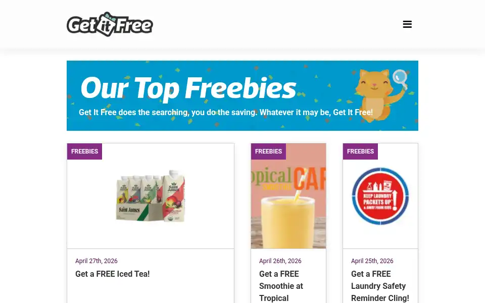 Screenshot of getitfree.us