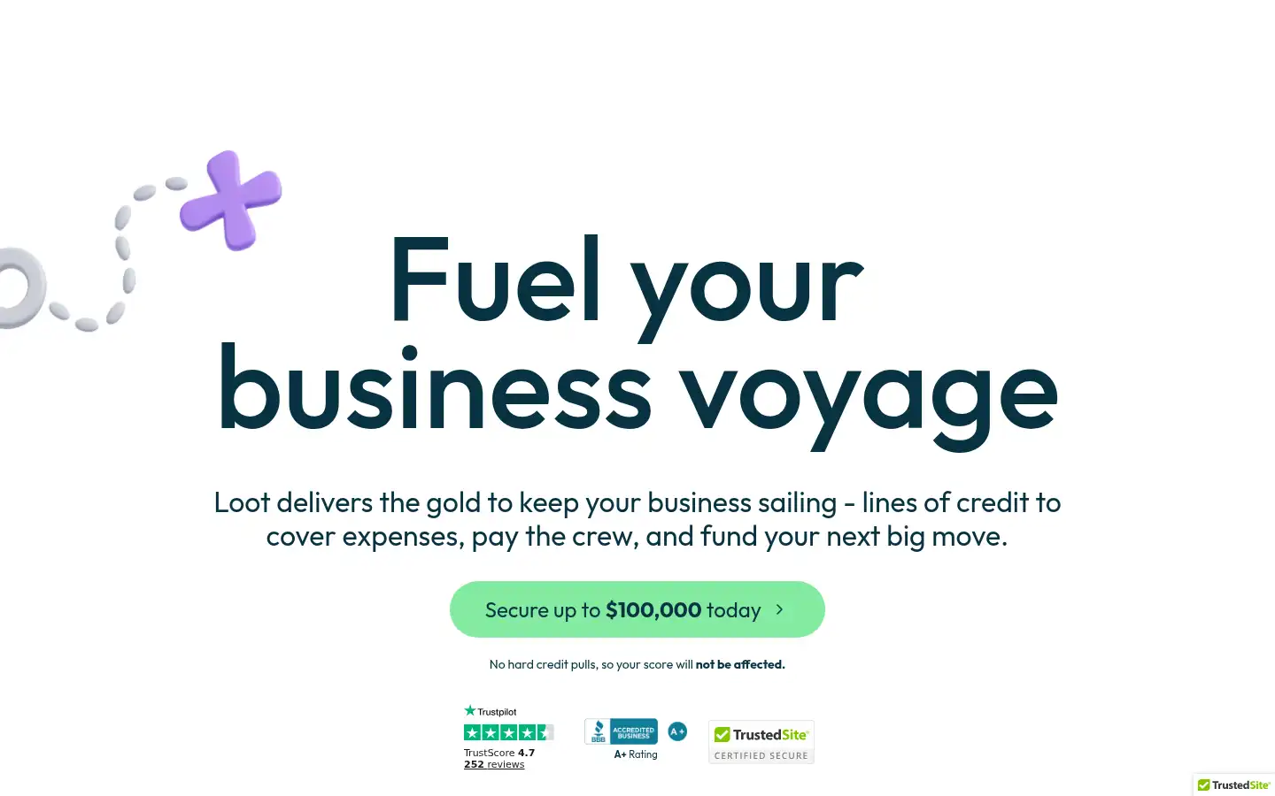 Screenshot of getloot.com