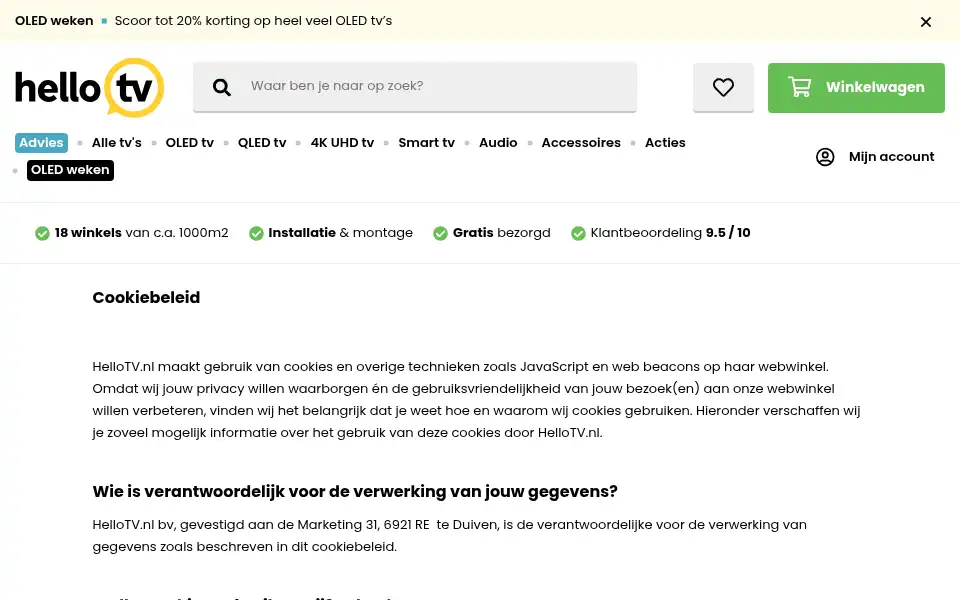 Screenshot of getloud.nl