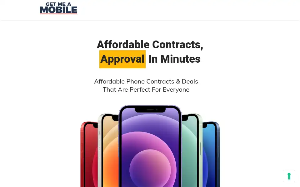Screenshot of getmeamobile.com