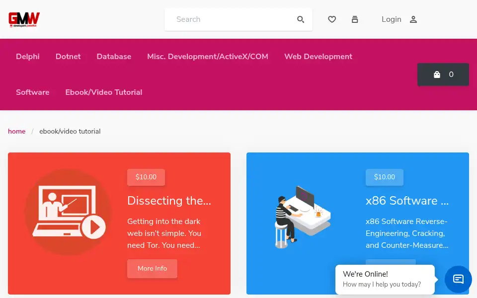 Screenshot of getmywarez.com