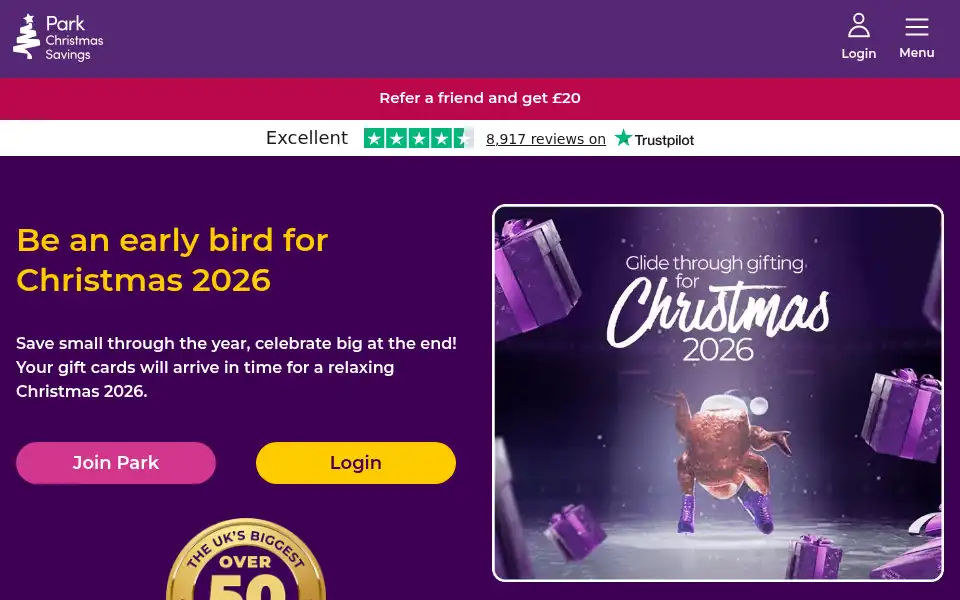 Screenshot of getpark.co.uk