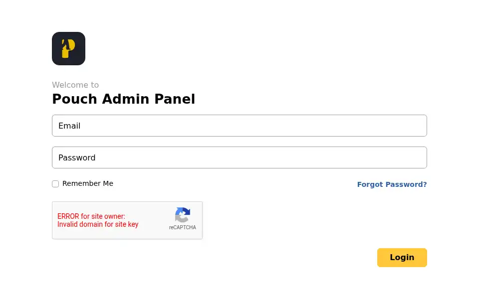 Screenshot of getpouchai.com