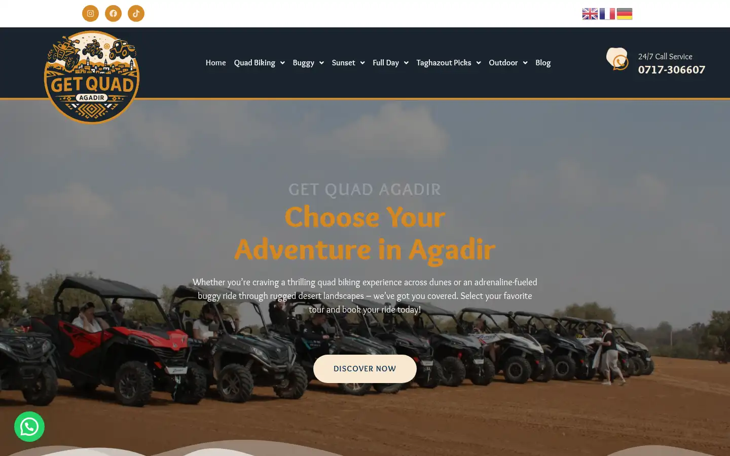 Screenshot of getquadagadir.com