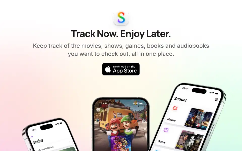 Screenshot of getsequel.app