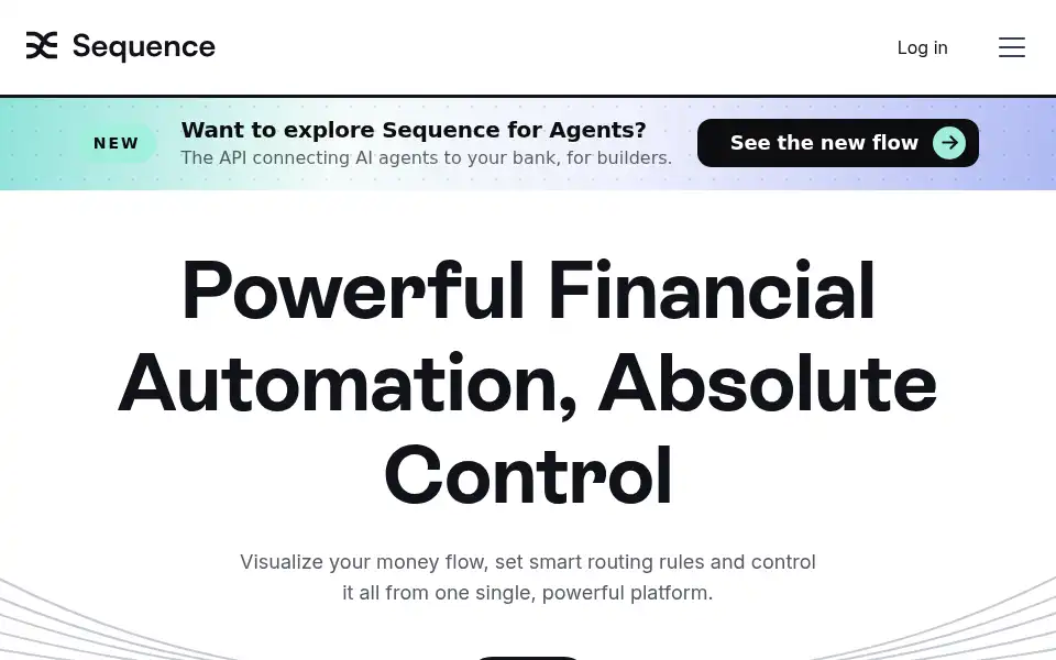 Screenshot of getsequence.io