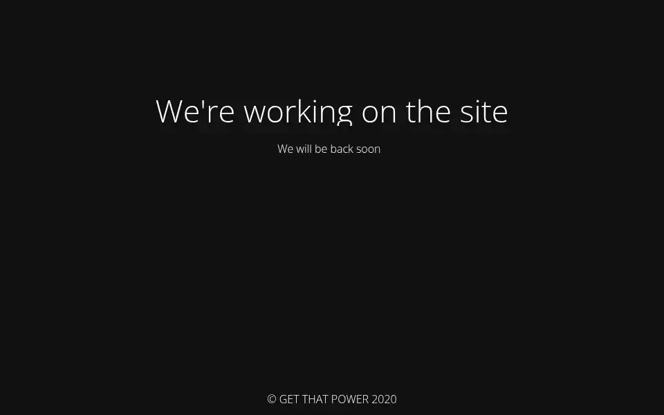 Screenshot of getthatpower.eu