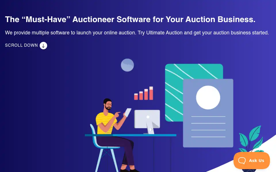Screenshot of getultimateauction.com