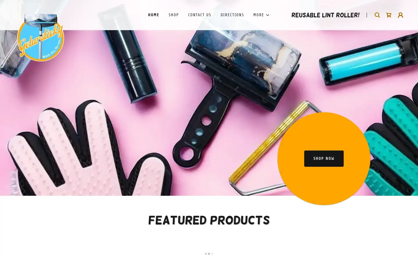 Screenshot of getursticky.com