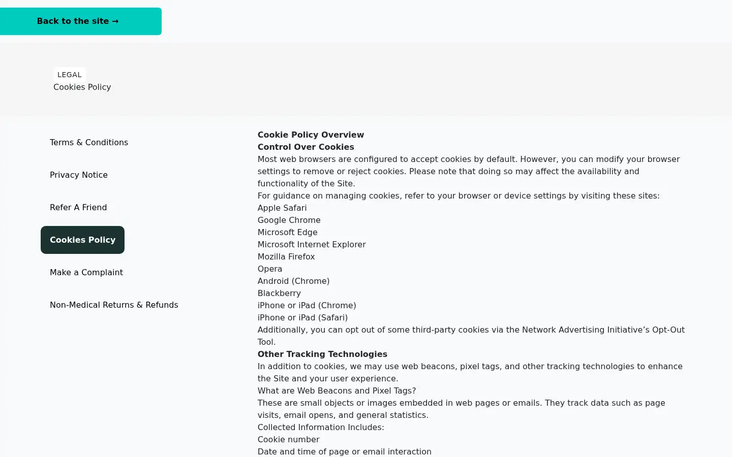 Screenshot of getweightloss.co.uk