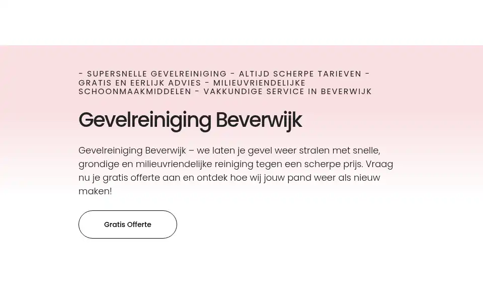 Screenshot of gevelreinigingbeverwijk.com