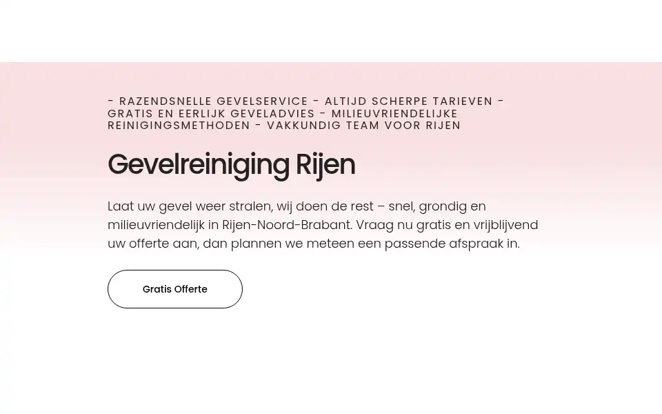 Screenshot of gevelreinigingrijen.com
