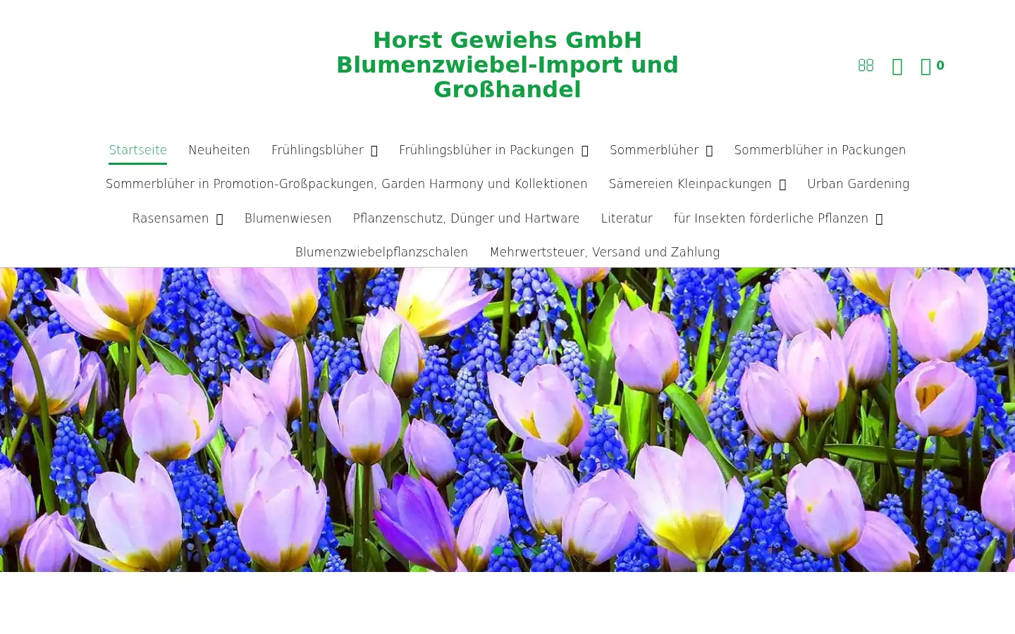 Screenshot of gewiehs-blumenzwiebeln.de