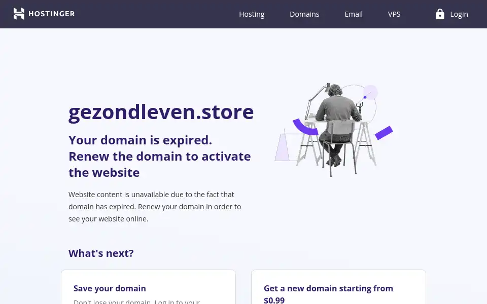 Screenshot of gezondleven.store