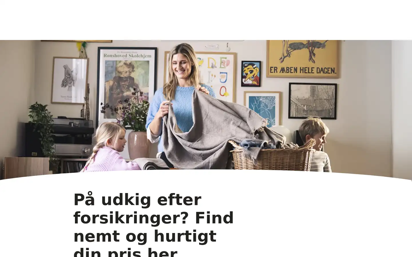 Screenshot of gfforsikring.dk