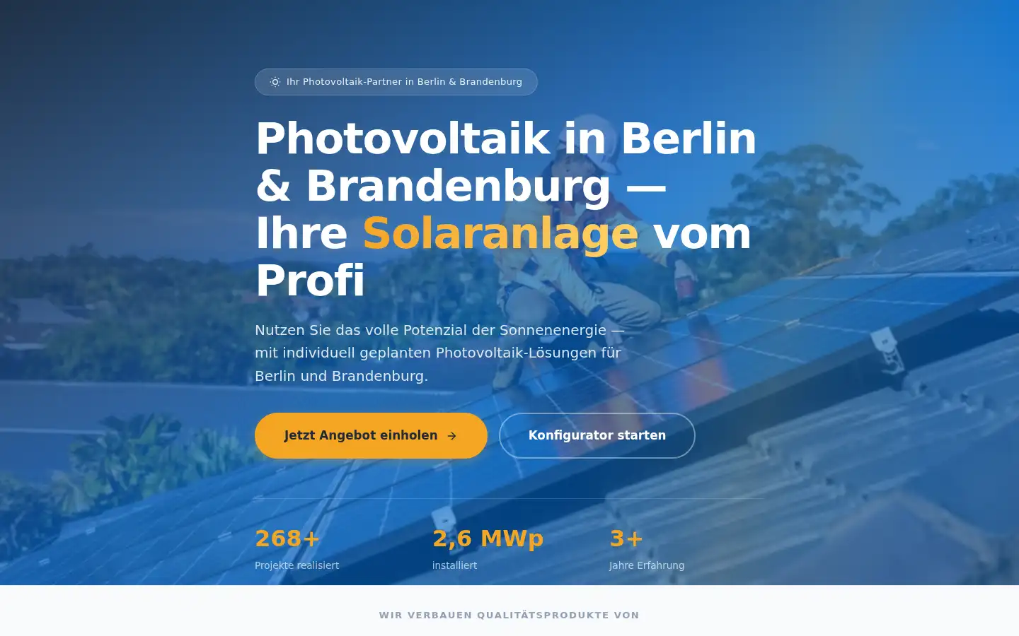 Screenshot of gfk-solar.de