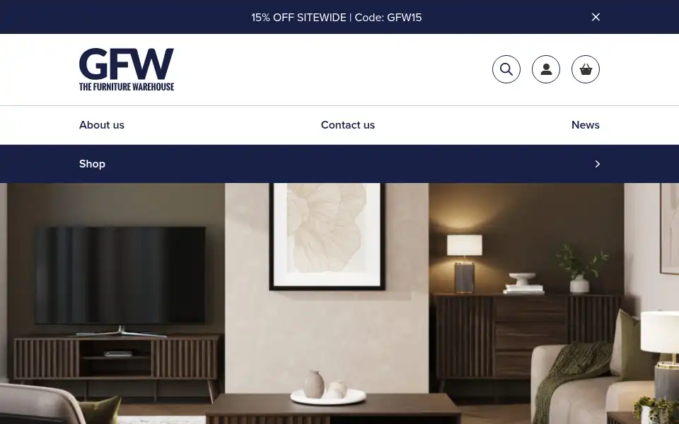 Screenshot of gfwlimited.co.uk