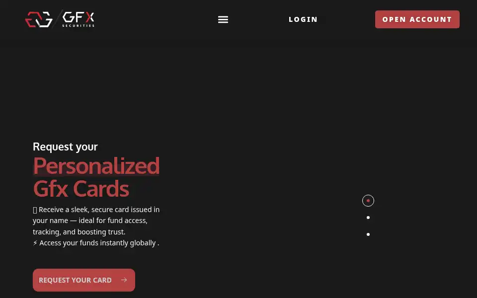 Screenshot of gfxsecurities.com