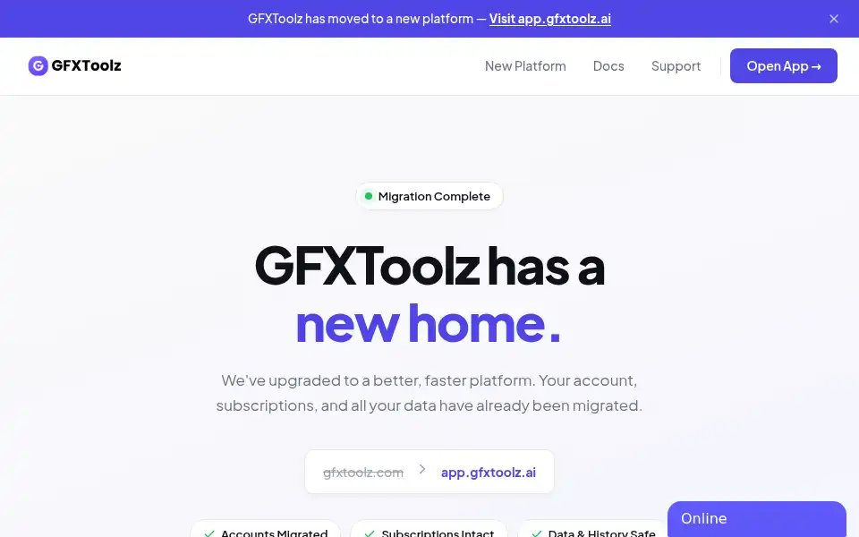 Screenshot of gfxtoolz.com