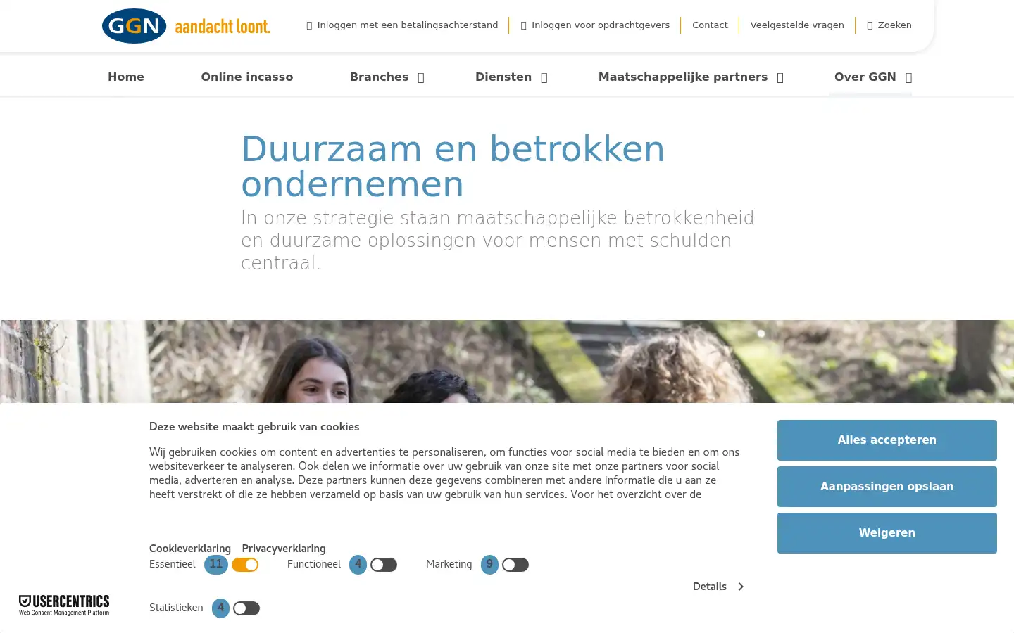 Screenshot of ggn.nl