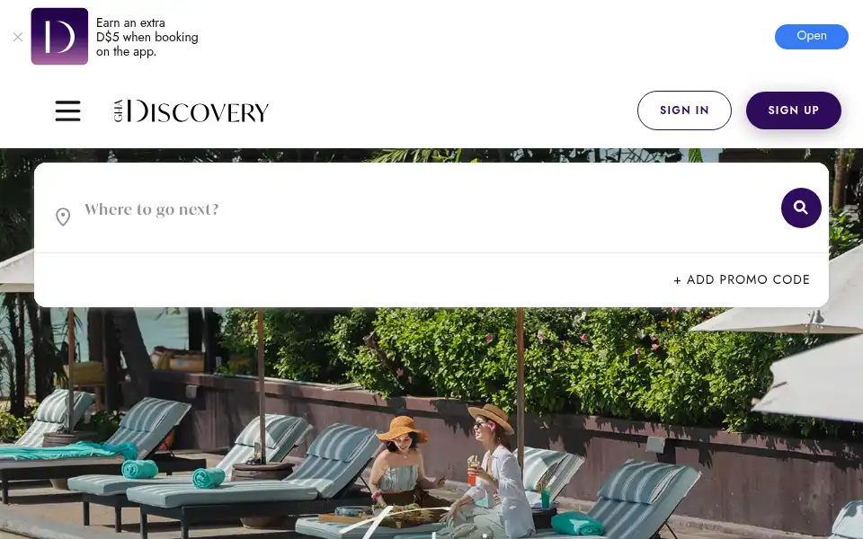 Screenshot of gha.com