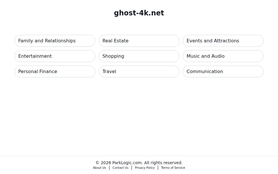 Screenshot of ghost-4k.net