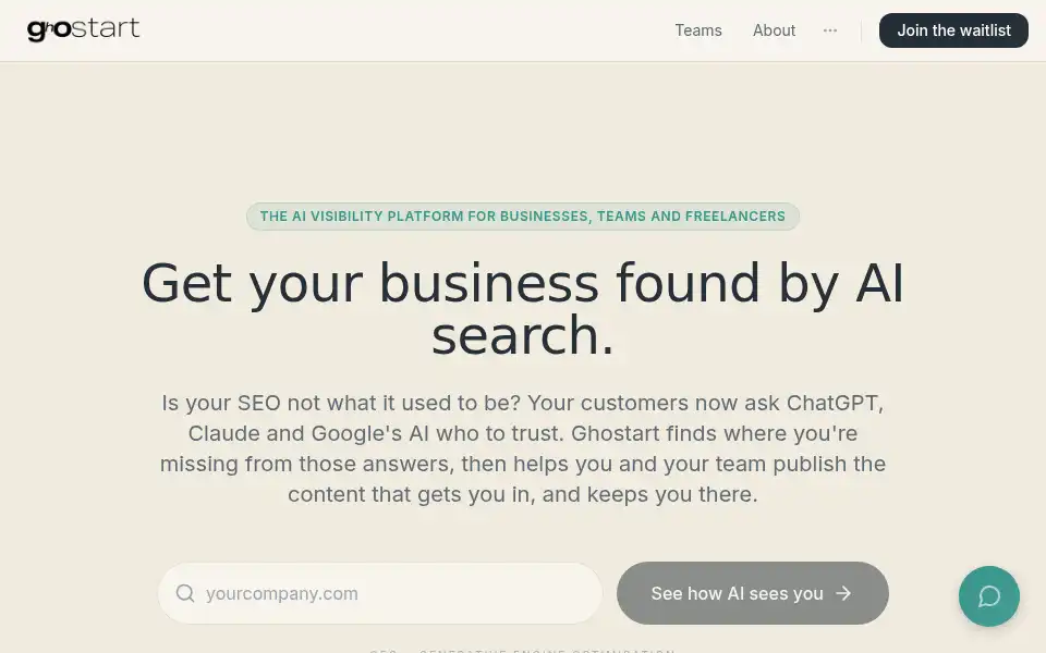 Screenshot of ghostart.io