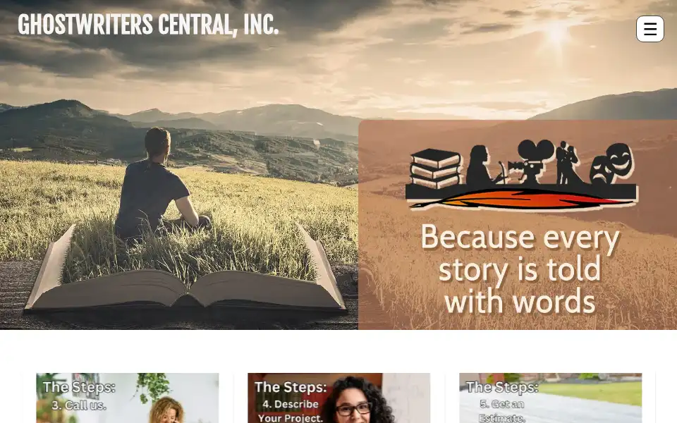 Screenshot of ghostwords.com