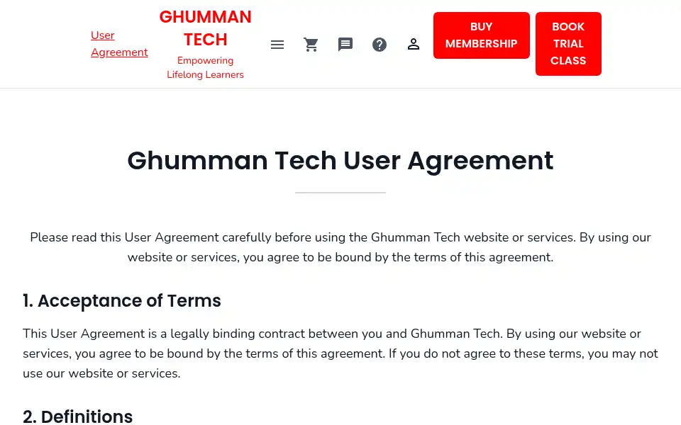 Screenshot of ghummantech.com