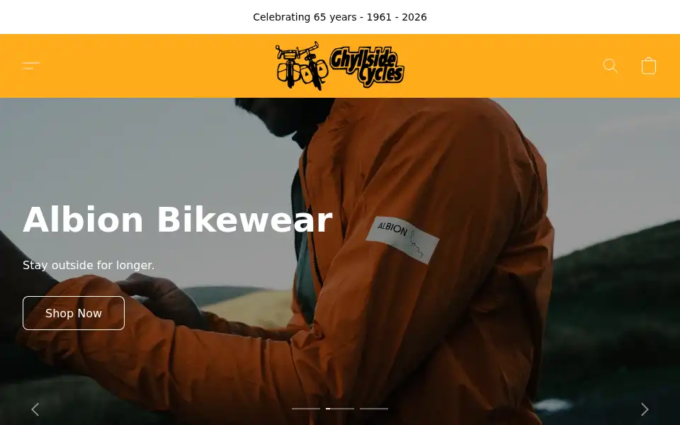 Screenshot of ghyllside.co.uk