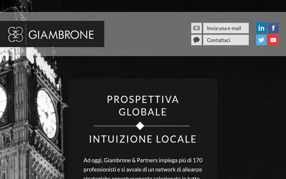 Screenshot of giambronelaw.it