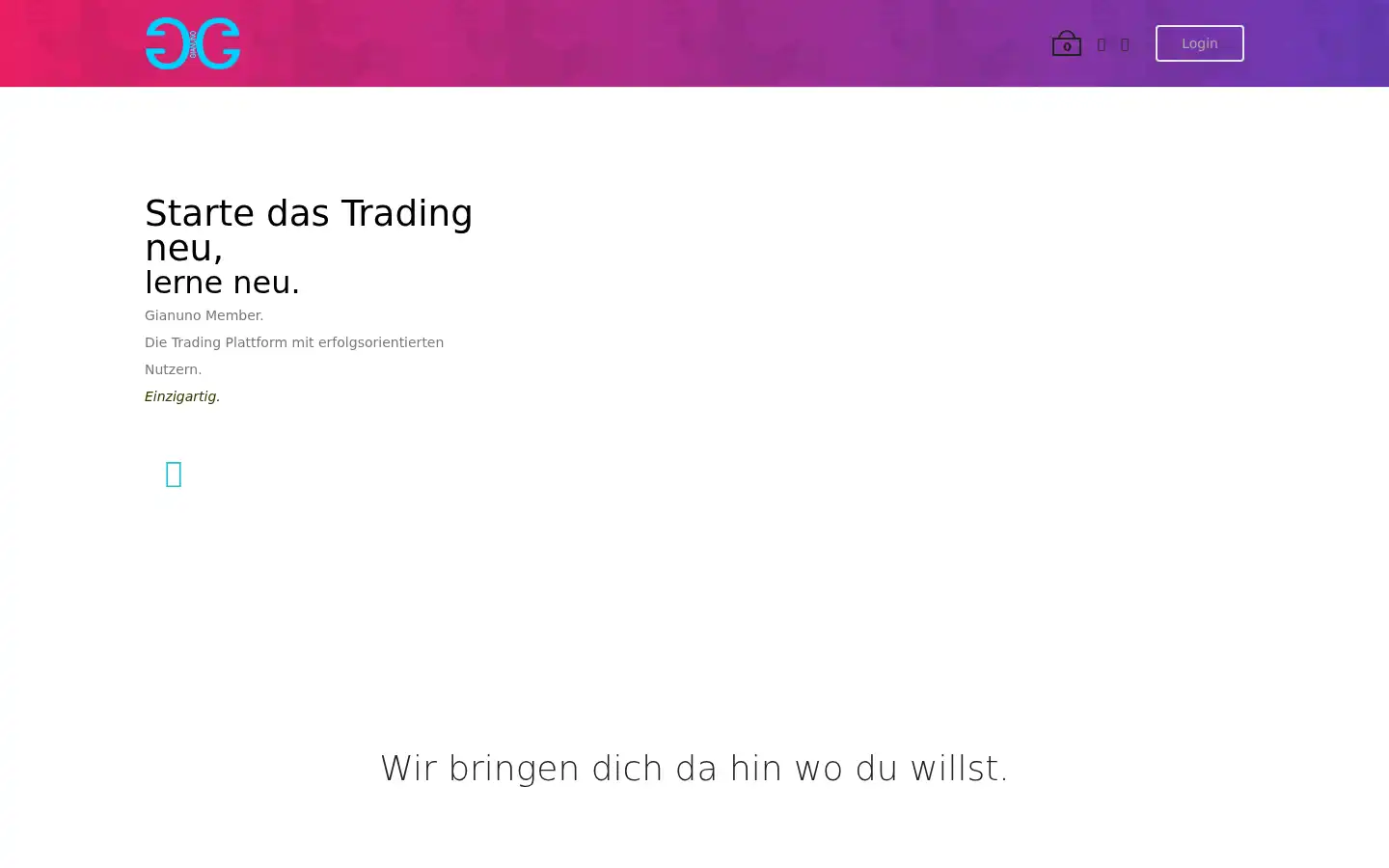 Screenshot of gianuno-member.com