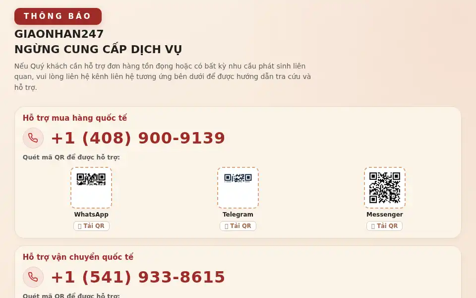 Screenshot of giaonhan247.com