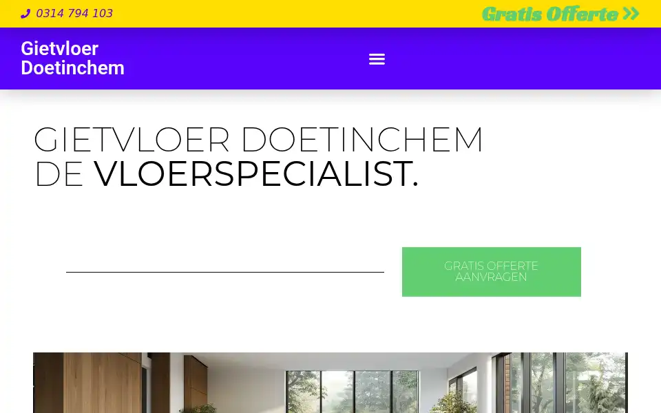 Screenshot of gietvloerdoetinchem.com