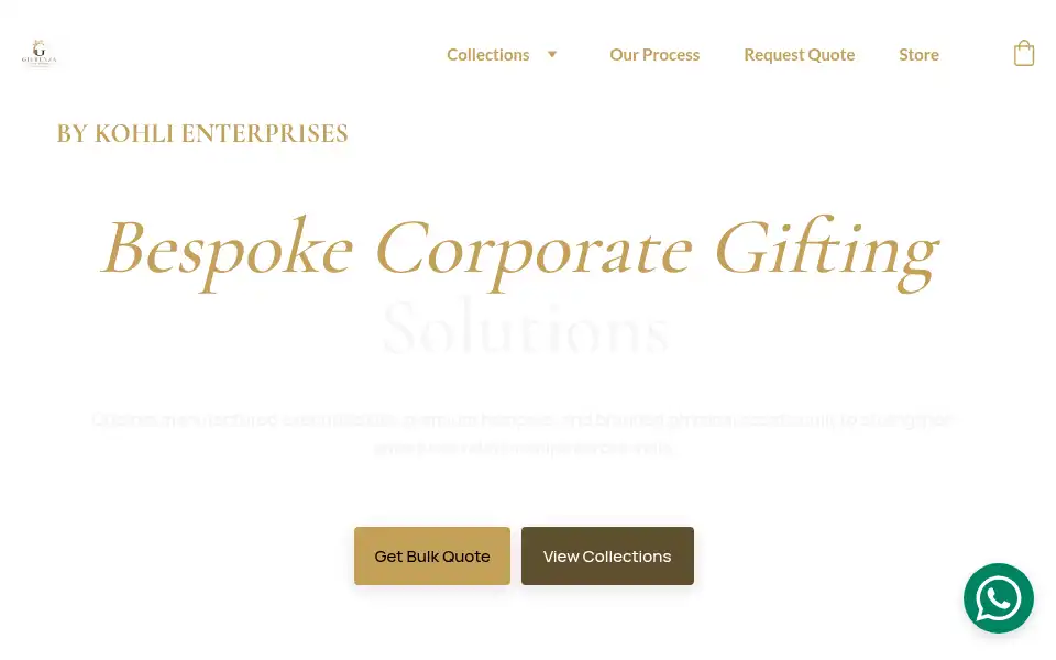 Screenshot of giftenza.com