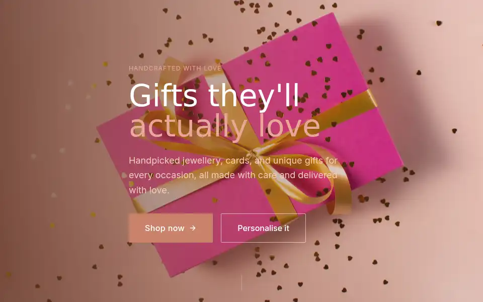 Screenshot of giftgenerously.com