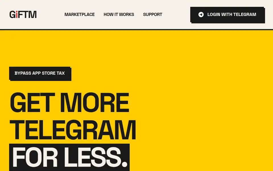 Screenshot of giftm.cc