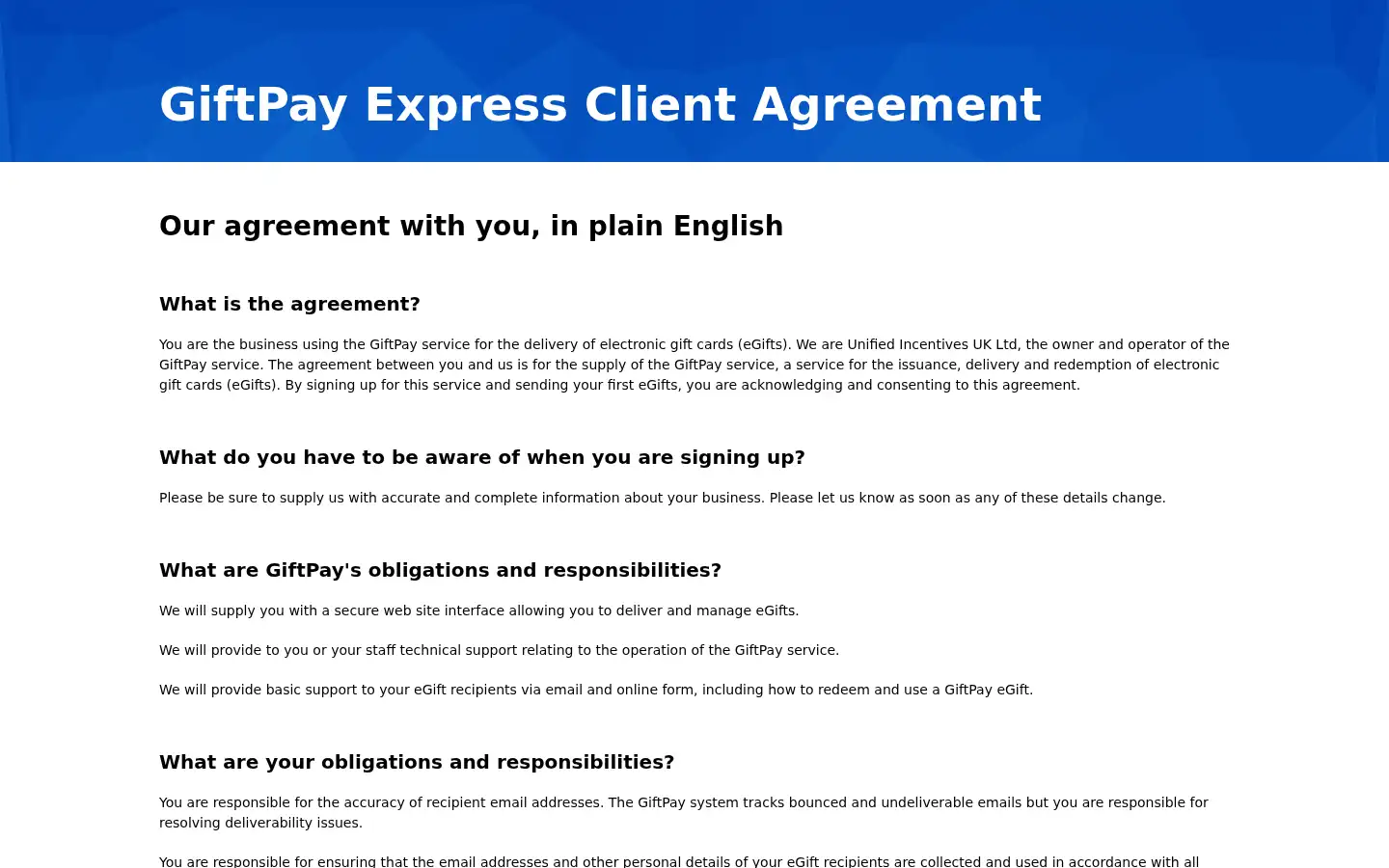 Screenshot of giftpay.co.uk