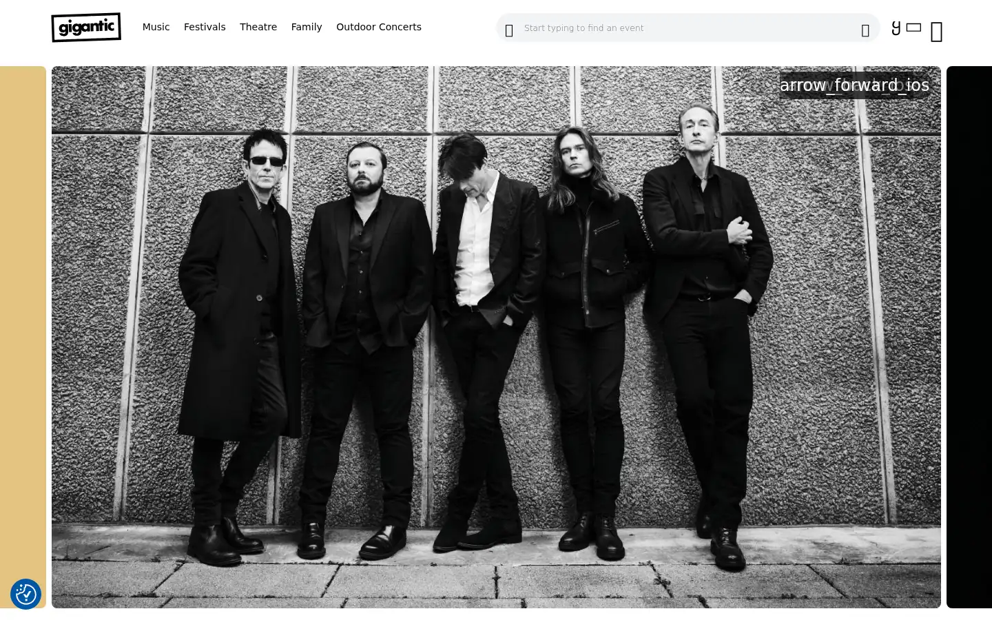 Screenshot of gigantic.com