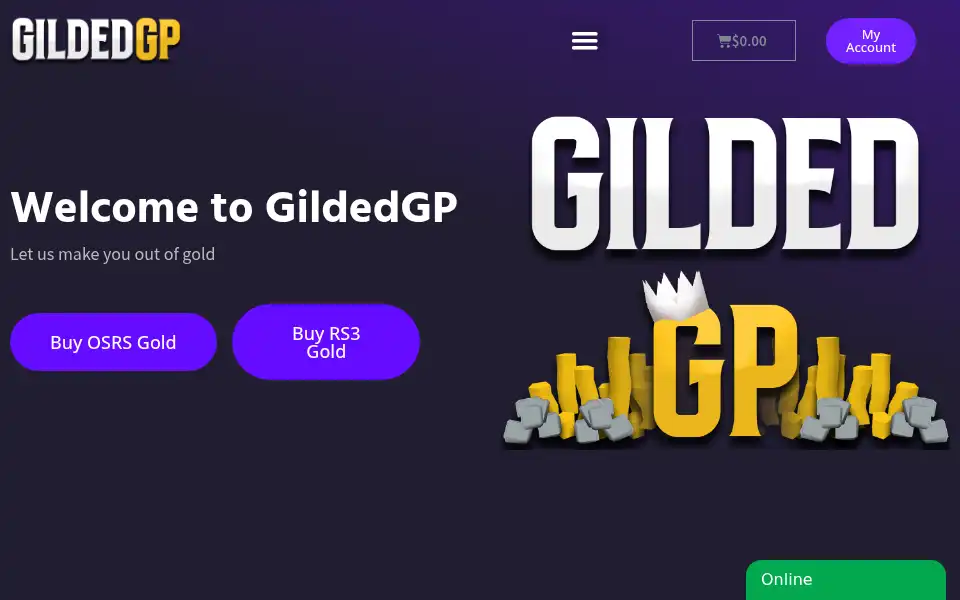 Screenshot of gildedgp.com