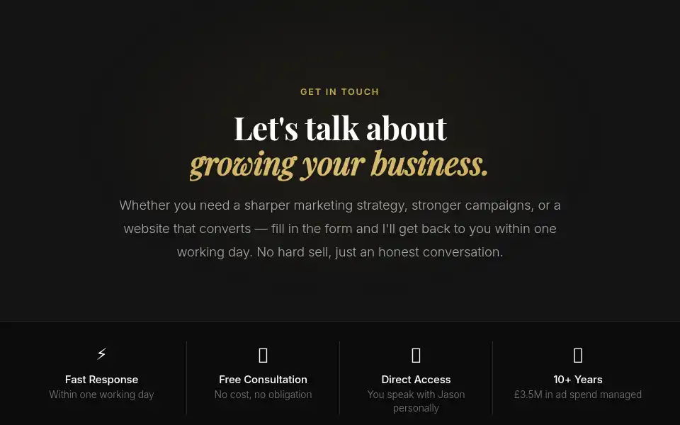 Screenshot of gilkesmedia.com