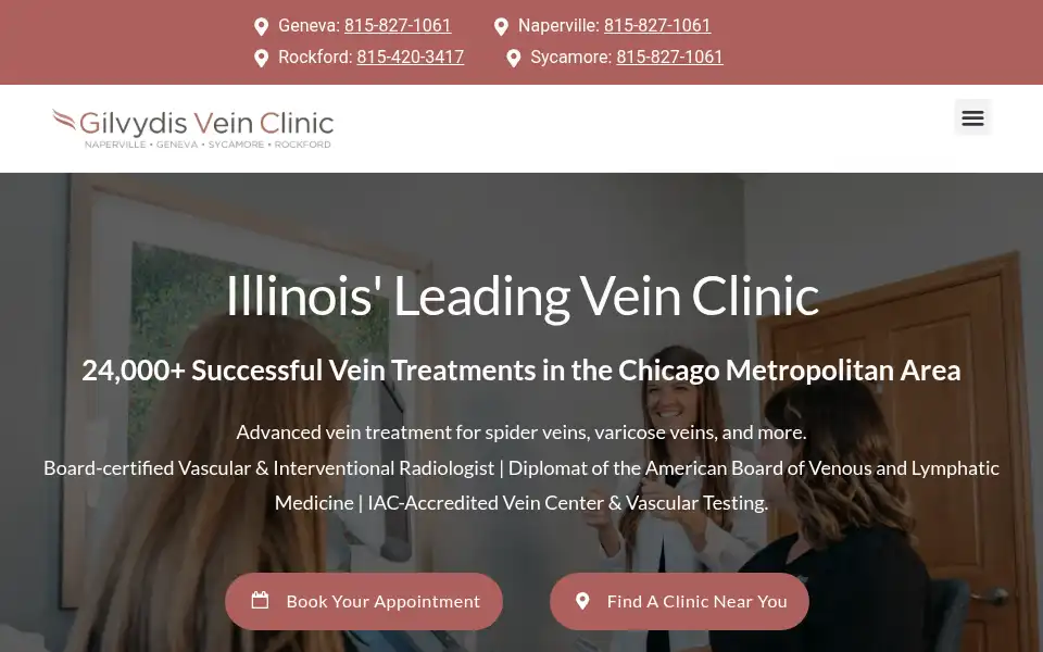 Screenshot of gilvydisvein.com