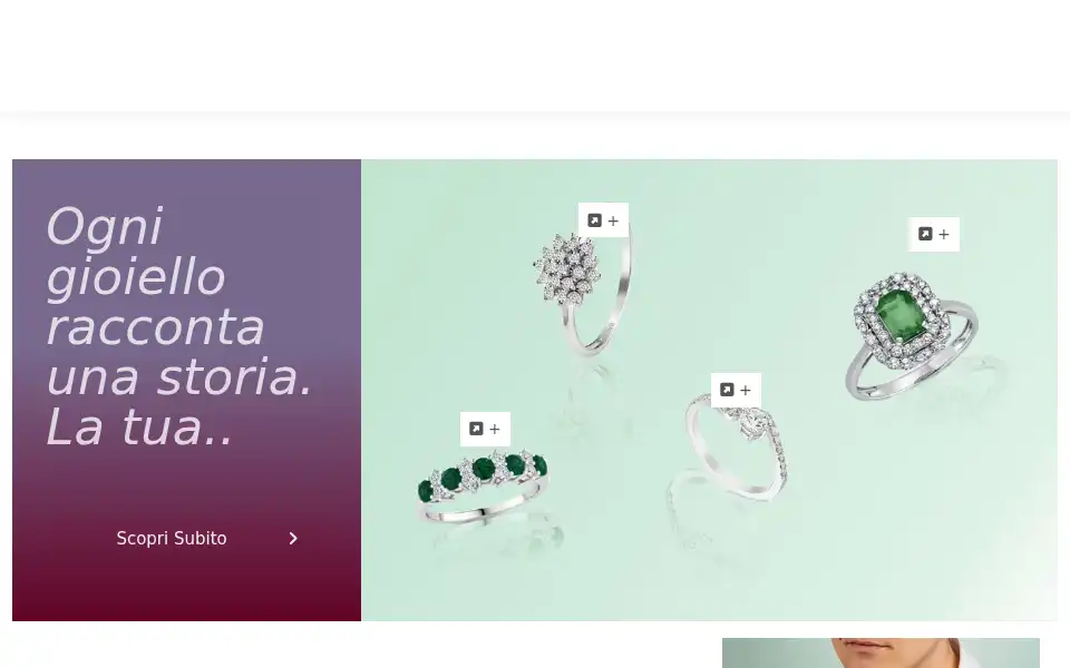 Screenshot of gioielleriasessa.com