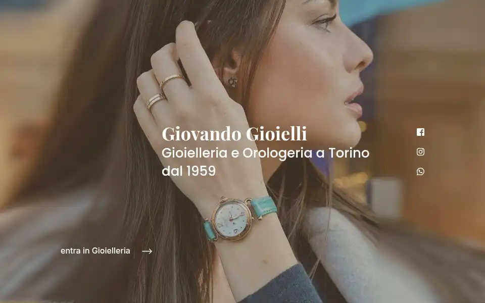 Screenshot of giovandogioielli.it